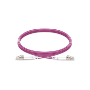 LC/LC Duplex MM Patch Cord, OM4-1M