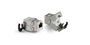 Cat 6A 180° STP Toolless Keystone Jack