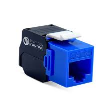 Cat 6A 180° UTP Toolless Keystone Jack