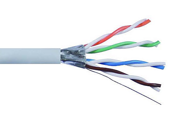 Cat. 6A U/UTP-305m- LSZH-Grey AWG 23