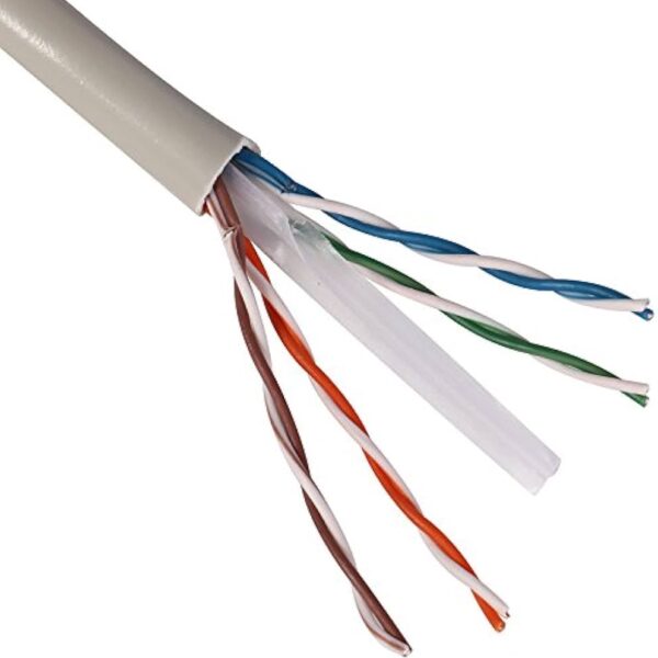 Cat. 6 U-UTP-305m Boxes- PVC - Grey AWG 23