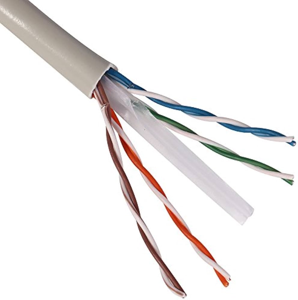 Cat. 6 U-UTP-305m Boxes- PVC - Grey AWG 23