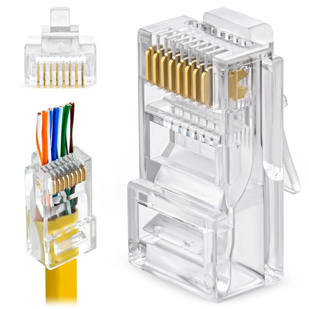 RJ 45 CAT 6 UTP Direct connection Eazy-Pack 100