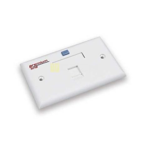Face Plate-90°-1 Port