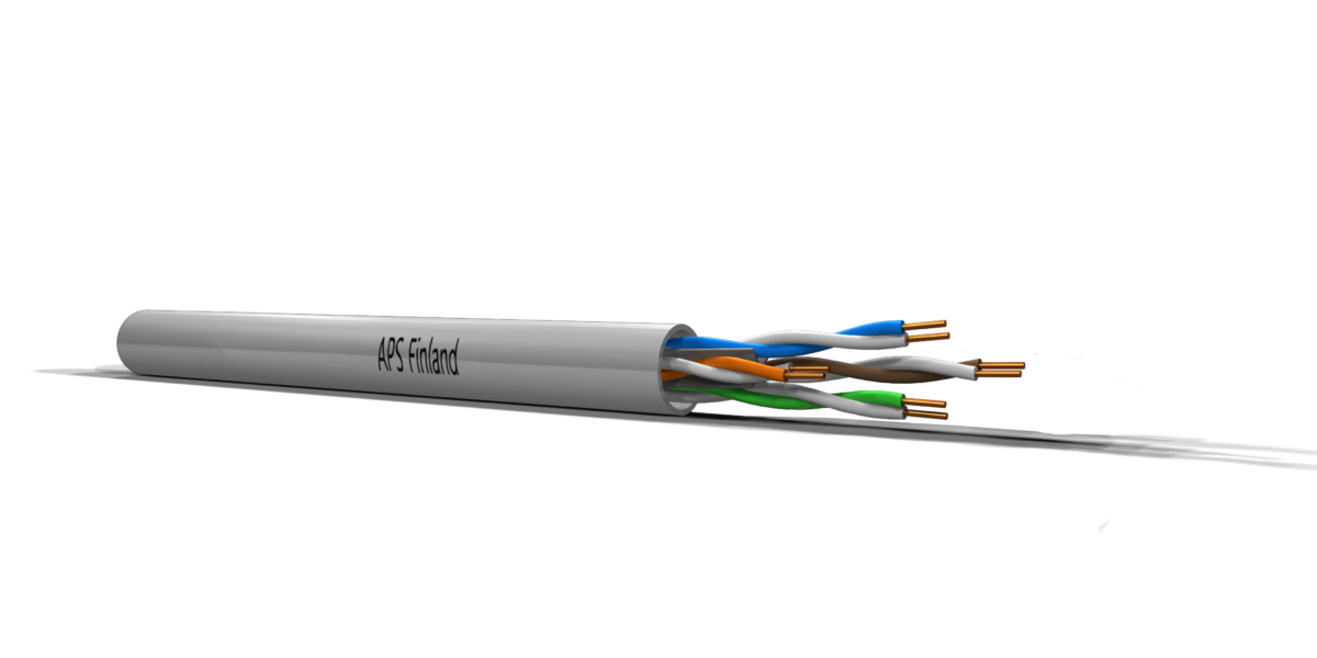 Cat. 6A U/UTP-305m-PVC - Grey AWG 23