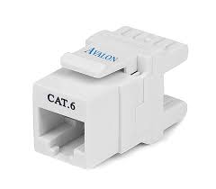 CAT6 UTP Keystone Jack 180°